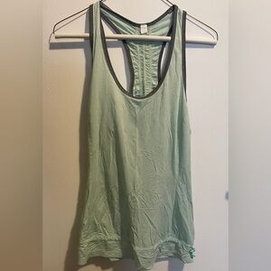 Lululemon Mint Green Racerback Tank Top Sz 8